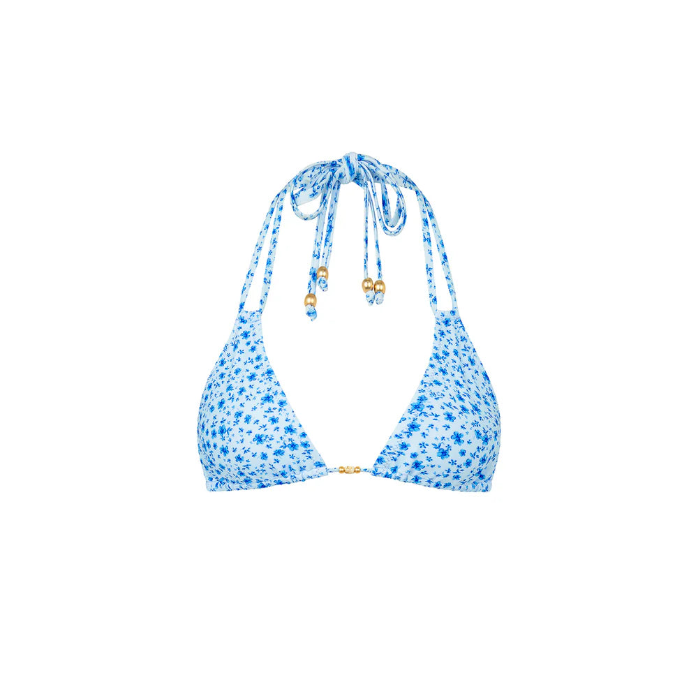 Kulani Kinis Dream Flower Halter Bralette Bikini Top Main image