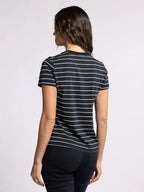 Thread & Supply Asher Tee (Black White Stripe)