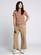 Thread & Supply Asher Tee (Brown White)