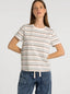 Thread & Supply Asher Tee (Cream Baby Blue Stripe)