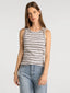 Thread & Supply Edlin Tank (White Multi Stripe)