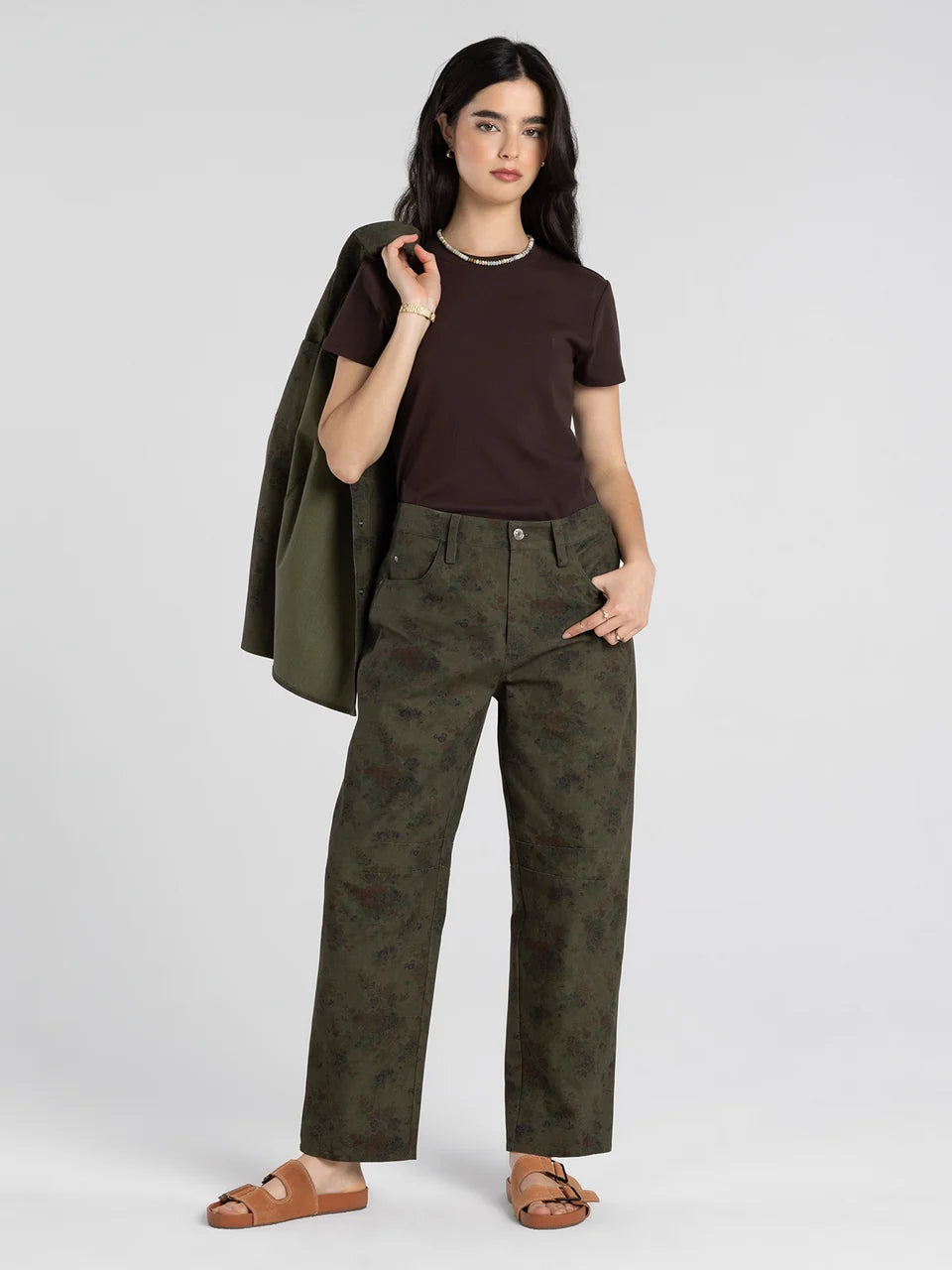 Thread & Supply Annie Tee (Coffee Bean)