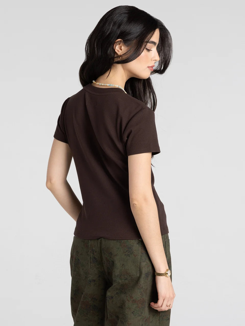 Thread & Supply Annie Tee (Coffee Bean)