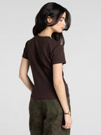 Thread & Supply Annie Tee (Coffee Bean)