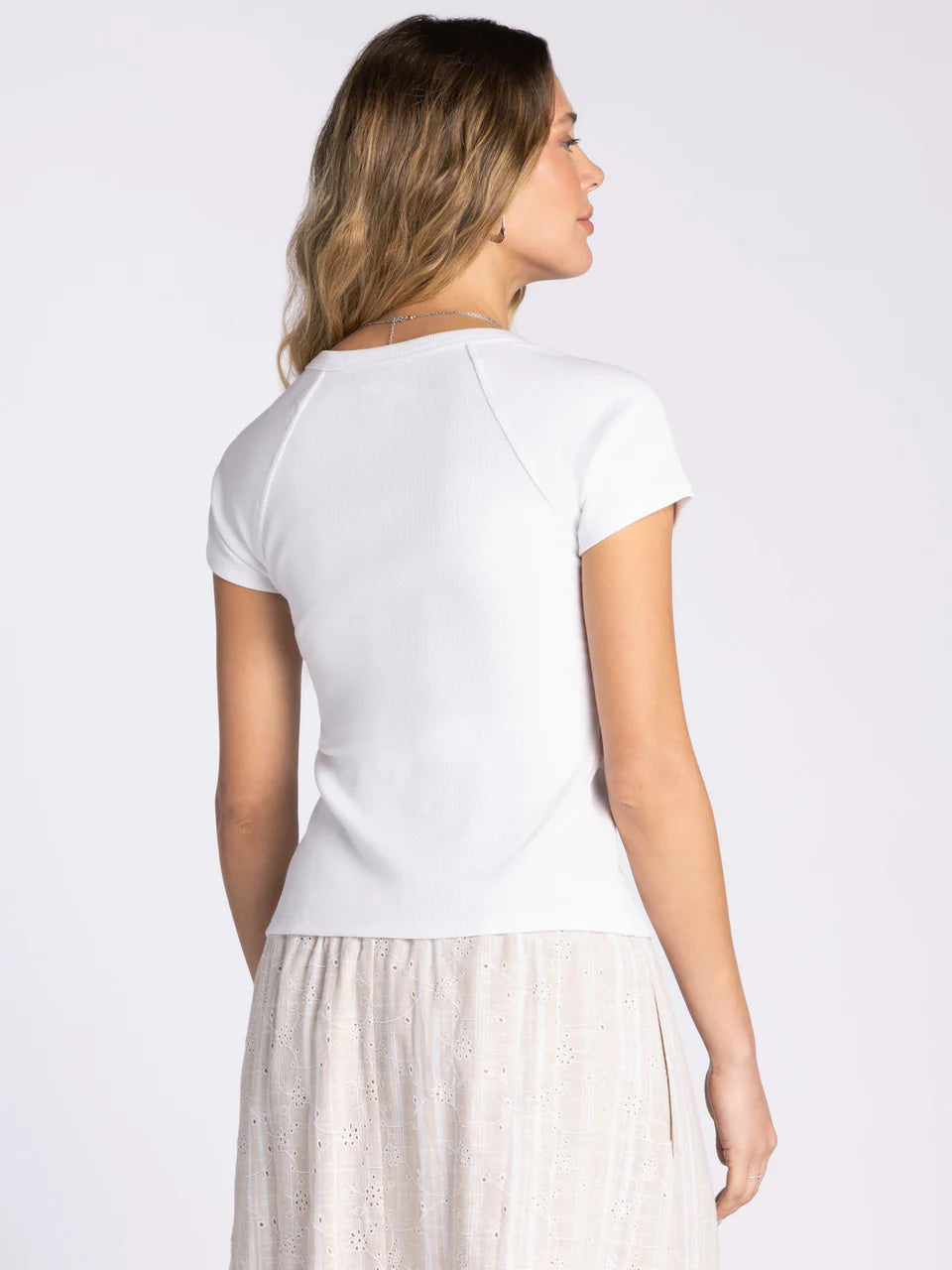 Thread & Supply Adina Top (White) Secondary image