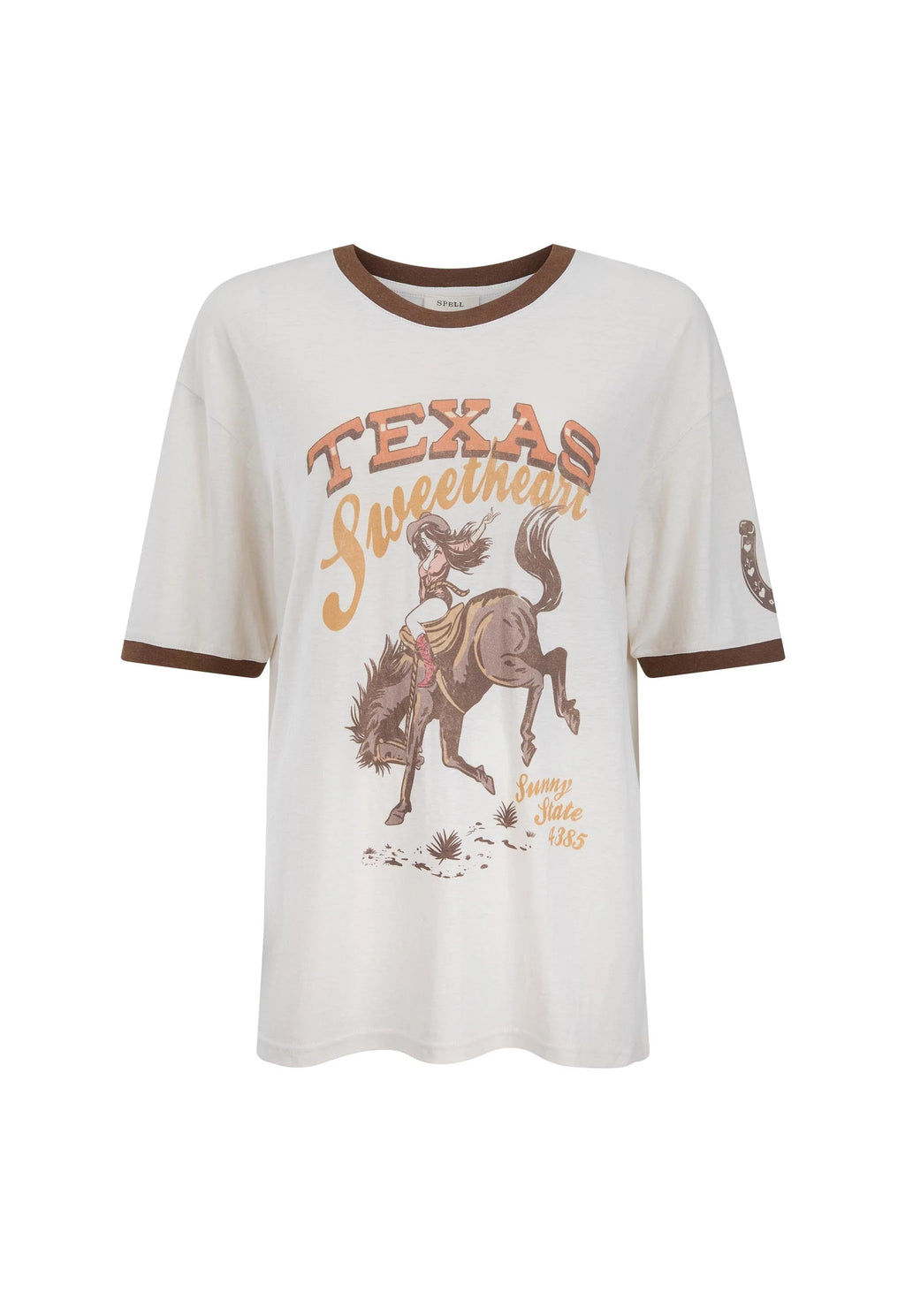 SPELL Texas Sweetheart Oversized Tee