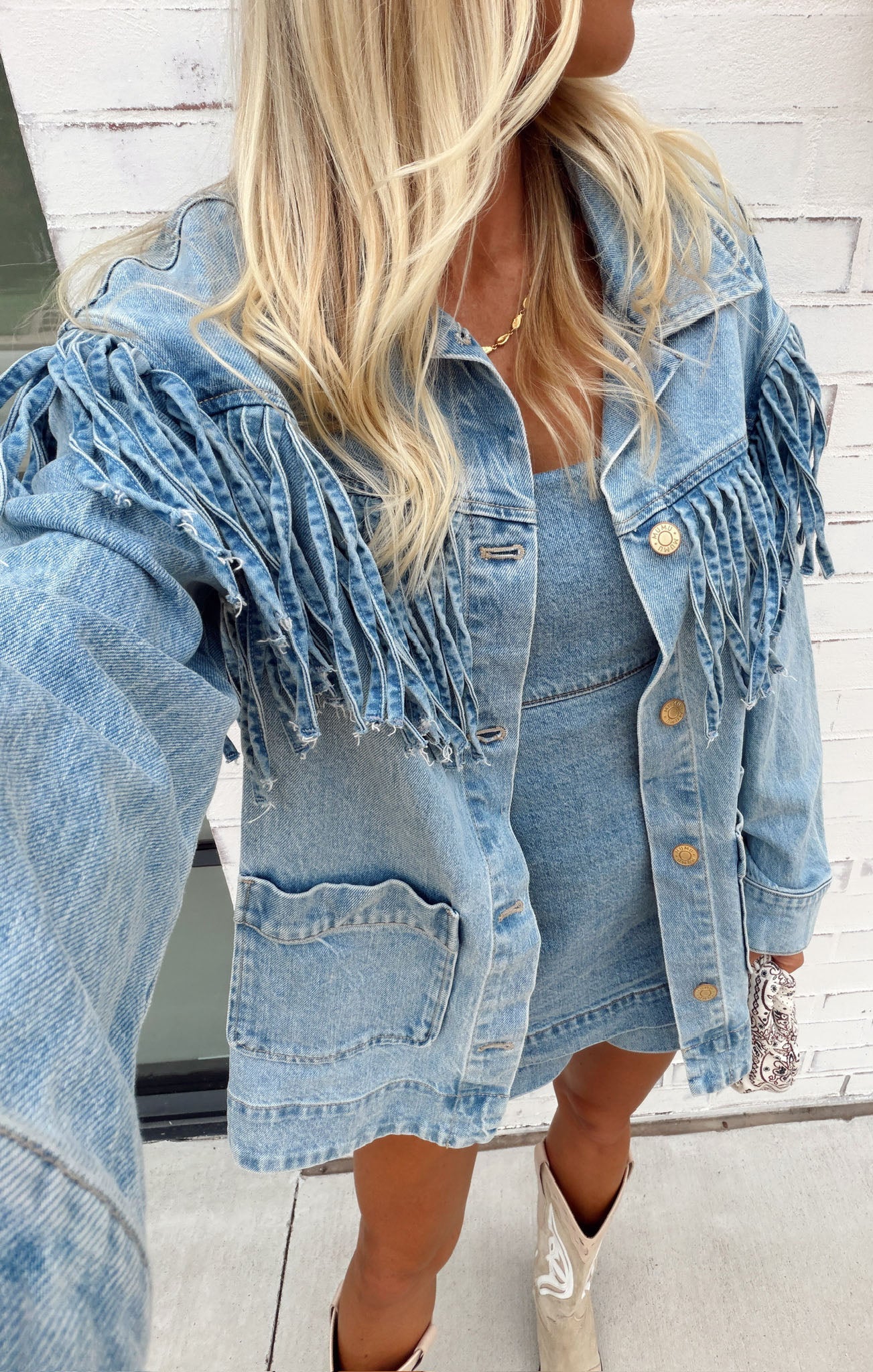 Show Me Your Mumu Ojai Fringe Jacket Secondary image