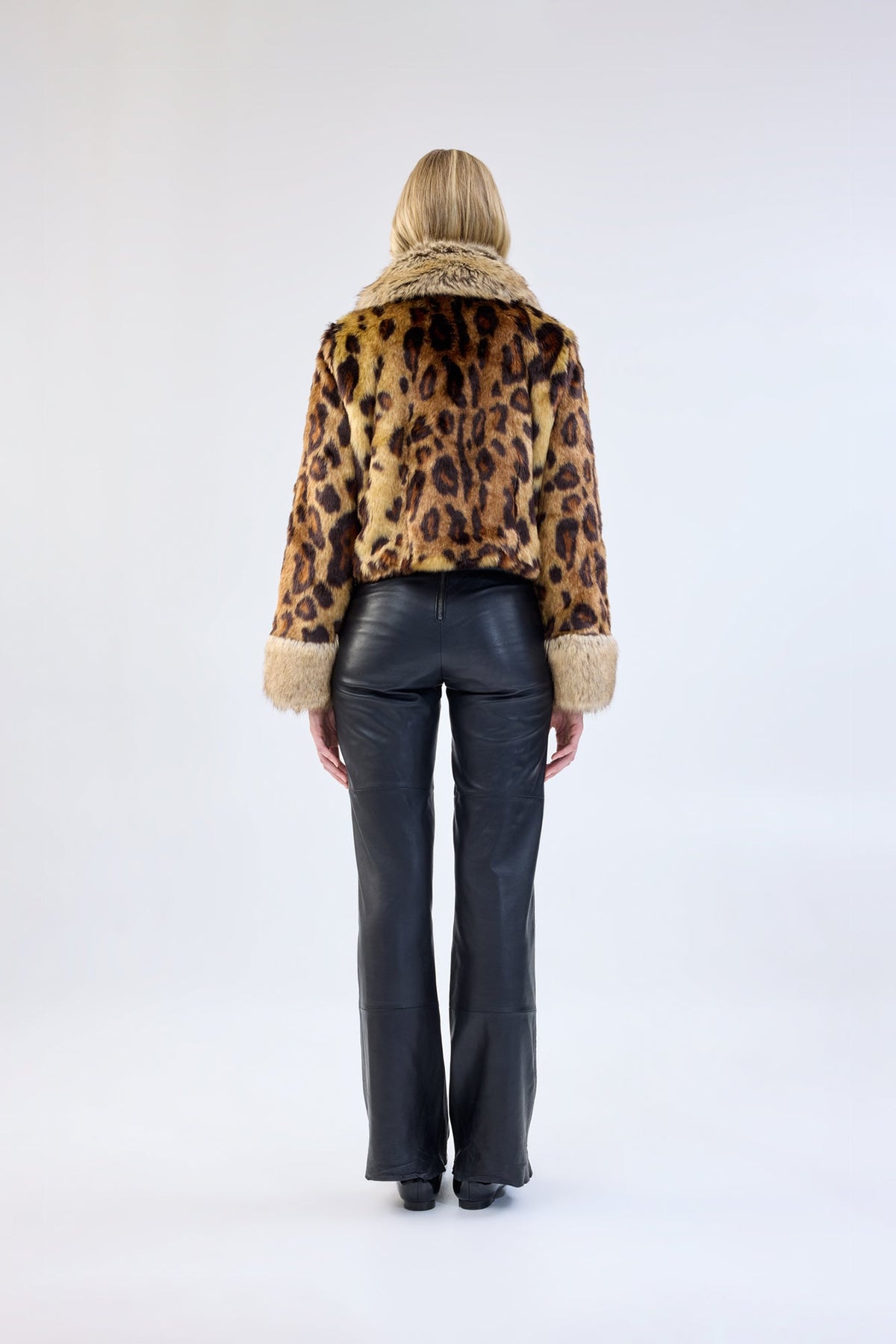 Unreal Fur Hidden Tiger Jacket - Leopard