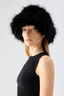 Unreal Fur Lush Yeoman Hat - Black