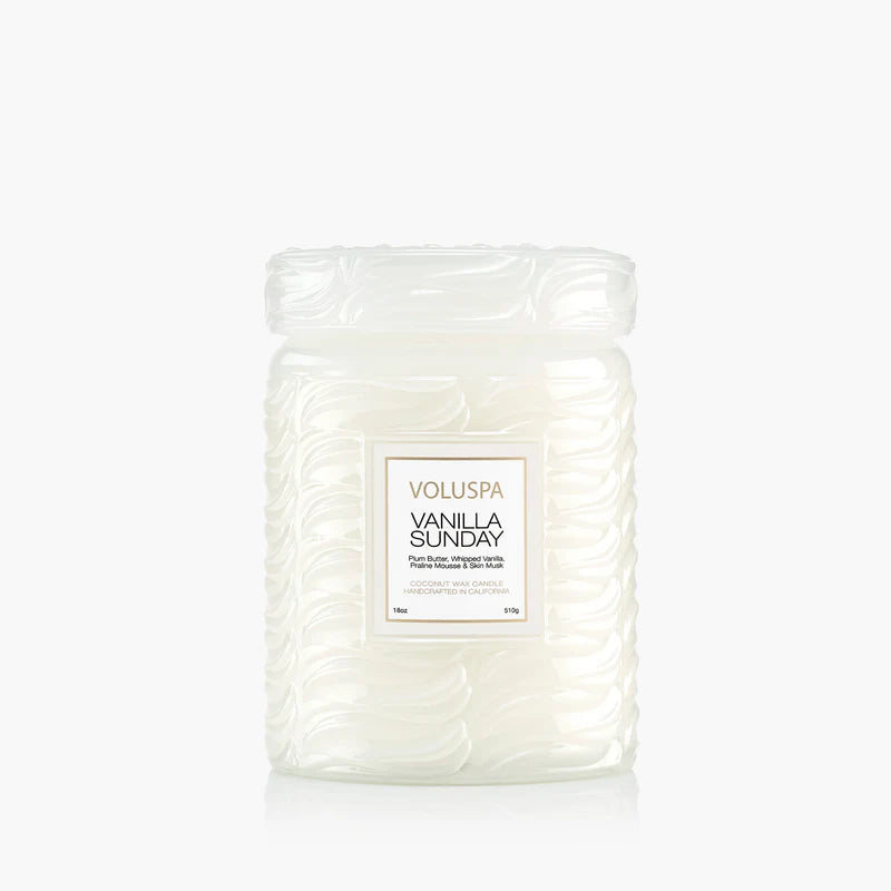 Voluspa Large Jar Vanilla Sunday Candle