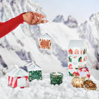 Voluspa Holiday Village Mini Tin Trio Assorted Gift Set