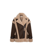 Rumored Wrangler Shearling Jacket (Espresso)