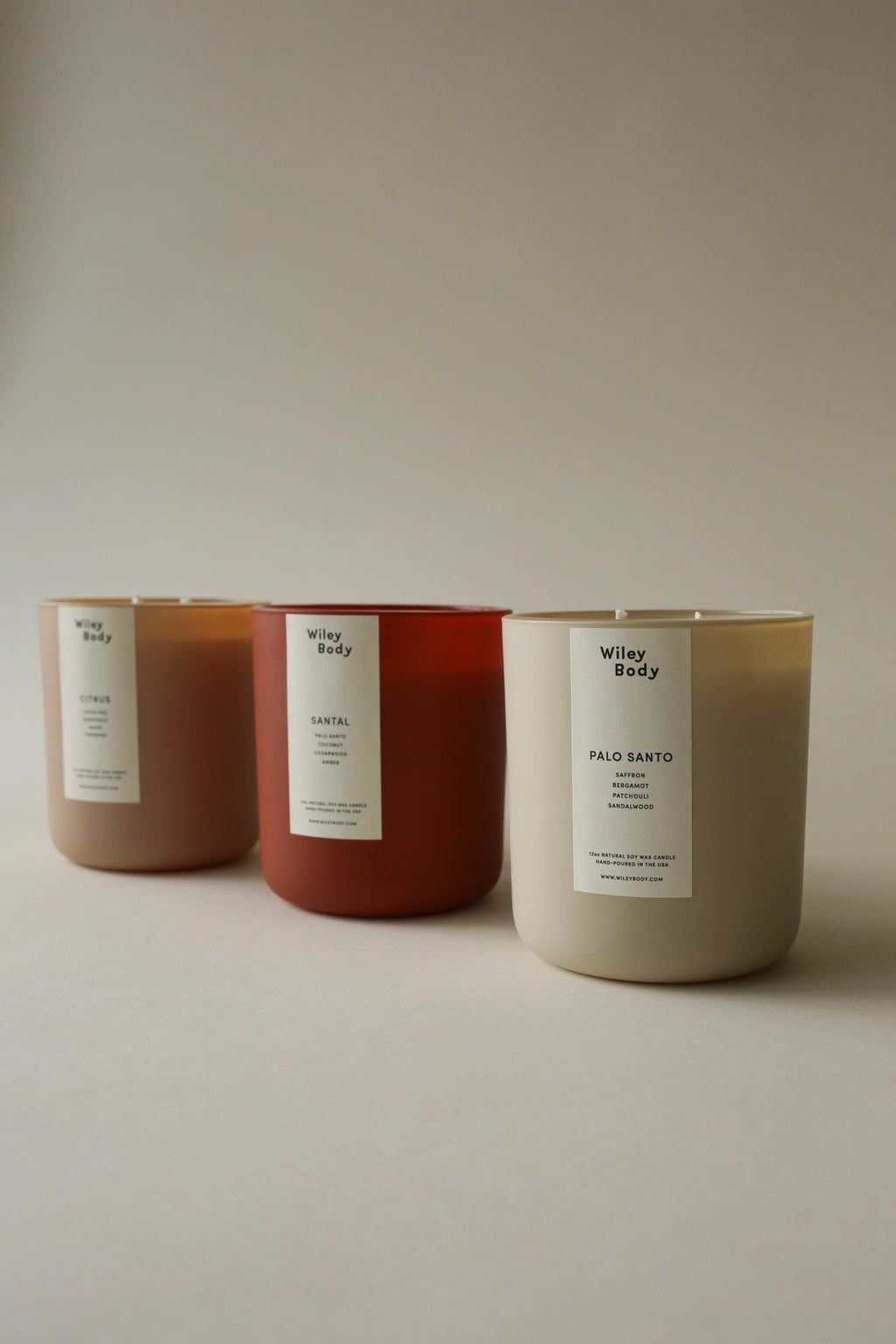 Wiley Body Palo Santo Candle