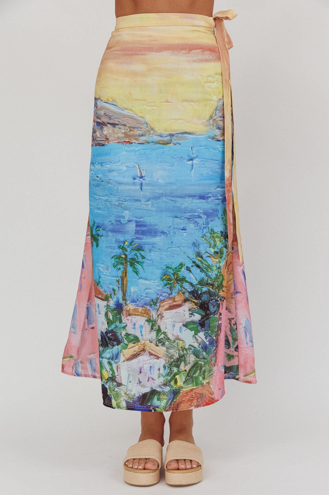 Tropical Breeze Maxi Skirt
