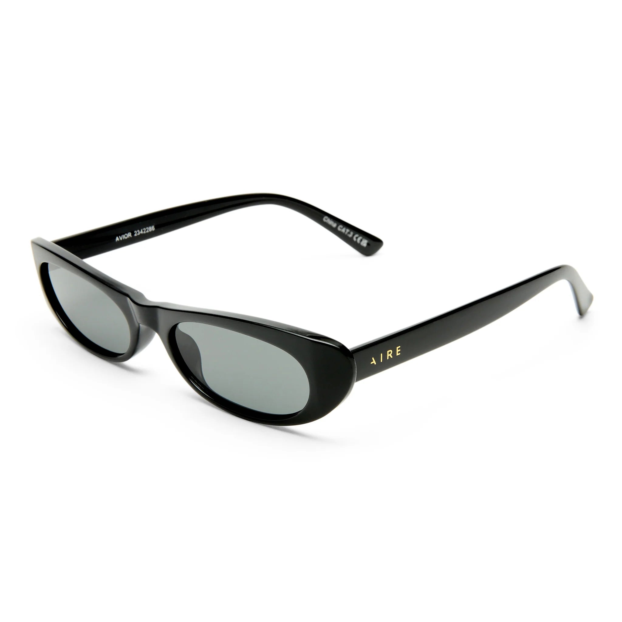 Aire Avior Sunglasses (Black Smoke Mono)