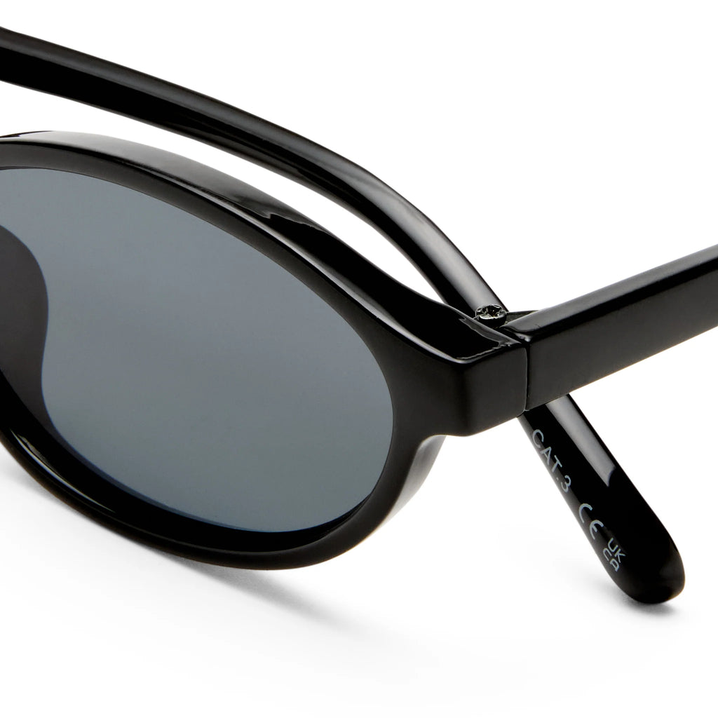 Aire Earthshine Sunglasses (Black/Smoke Mono)