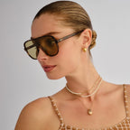 Aire Hydrus Sunglasses (Dark Tort/Sage Tint)