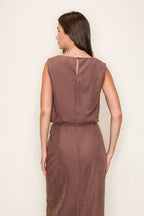 Sonora Suede Bubble Top