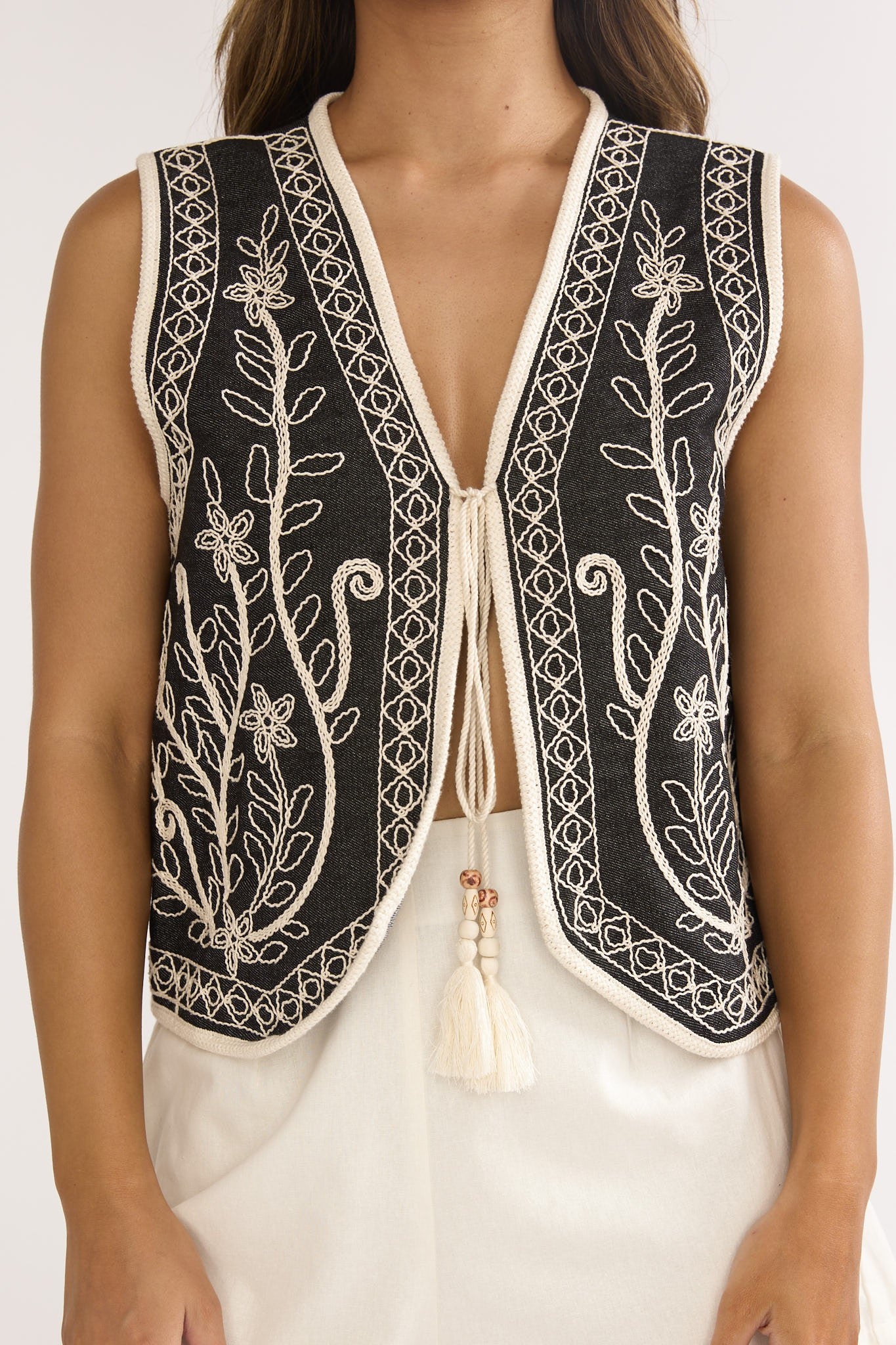 Calista Stitch Vest Main image