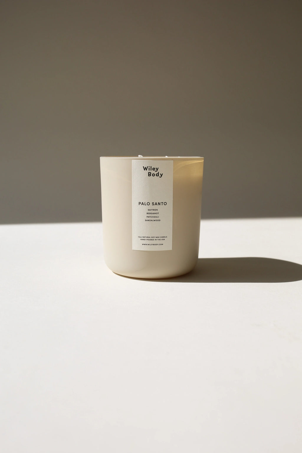 Wiley Body Palo Santo Candle