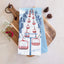 Ski Chairlift Tea Towel