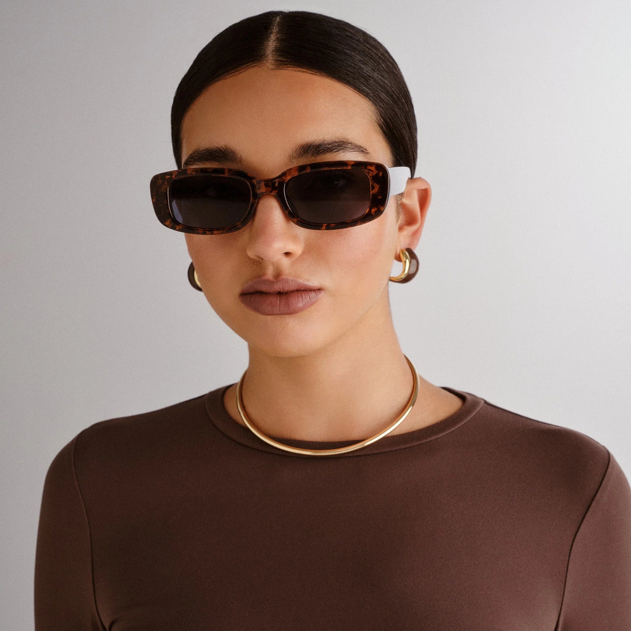 Aire Ceres Sunglasses (Dark Tort Smoke Mono) Secondary image