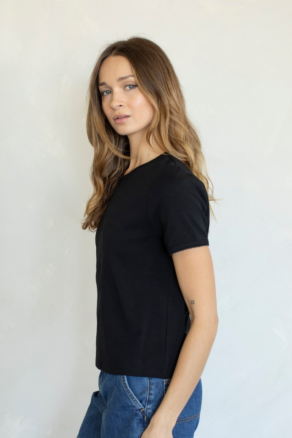 Stella Tee (Black) Secondary image