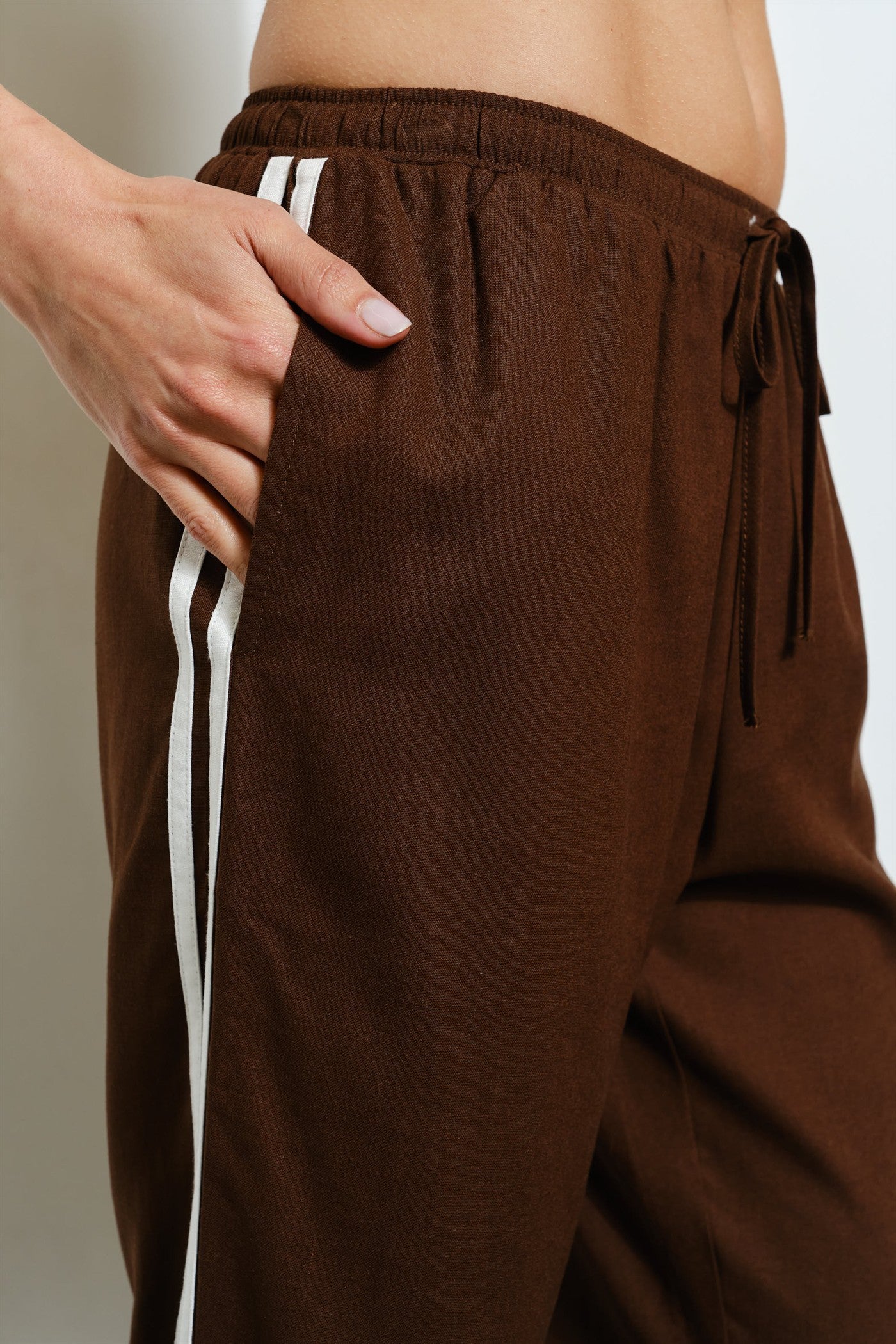Iona Track Pants (Brown)