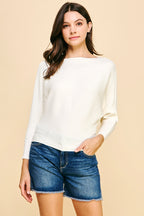 Dolman Sleeves Sweater