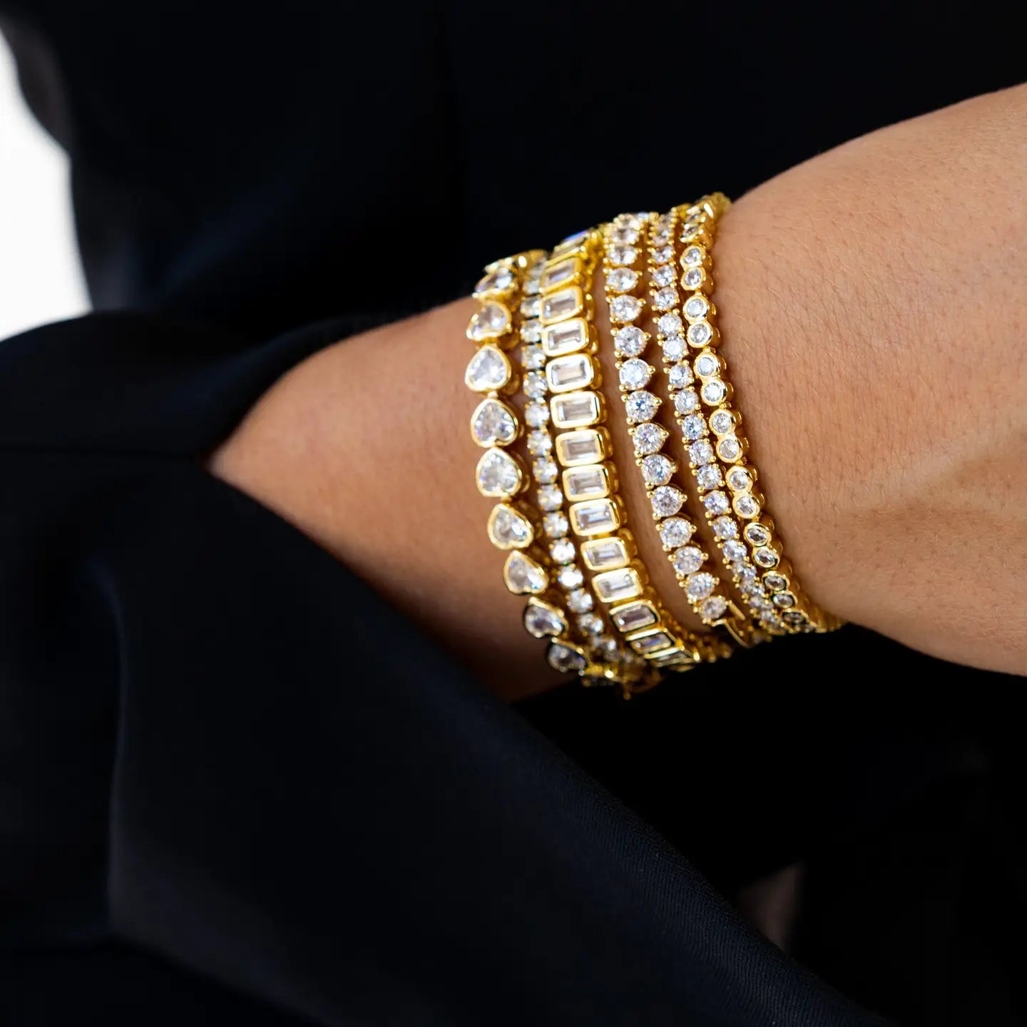 Sahira Ella Tennis Bracelet Secondary image