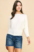 Dolman Sleeves Sweater