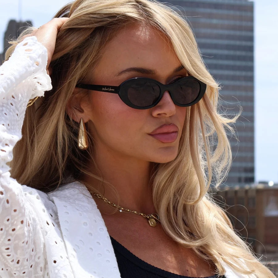 Diff Eyewear Sabrina Sunglasses (Black)
