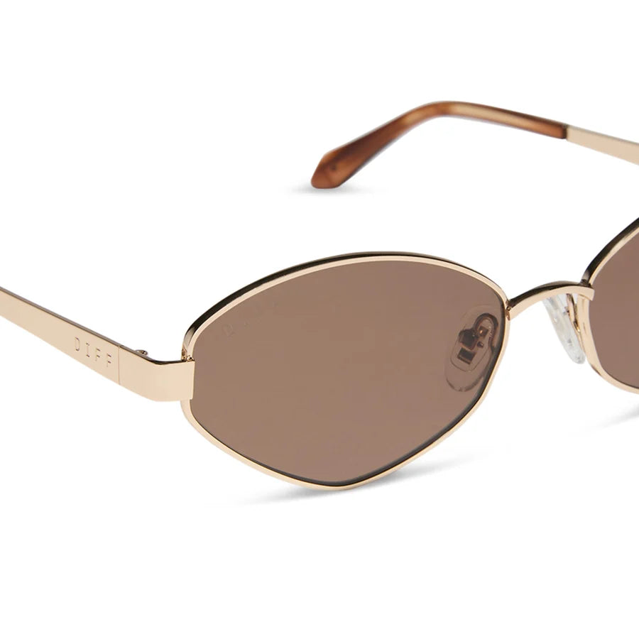 Diff Eyewear Jordy Sunglasses (Horn Tortoise)