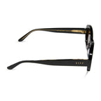 Diff Eyewear Lainey Sunglasses (Black + Brown Polarized)