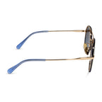 Diff Eyewear Lenox Sunglasses (Gold + Blue Gradient + Polarized)