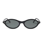 Diff Eyewear The City Sunglasses ((Acetate Oval) Black)