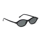 Diff Eyewear The City Sunglasses ((Acetate Oval) Black)