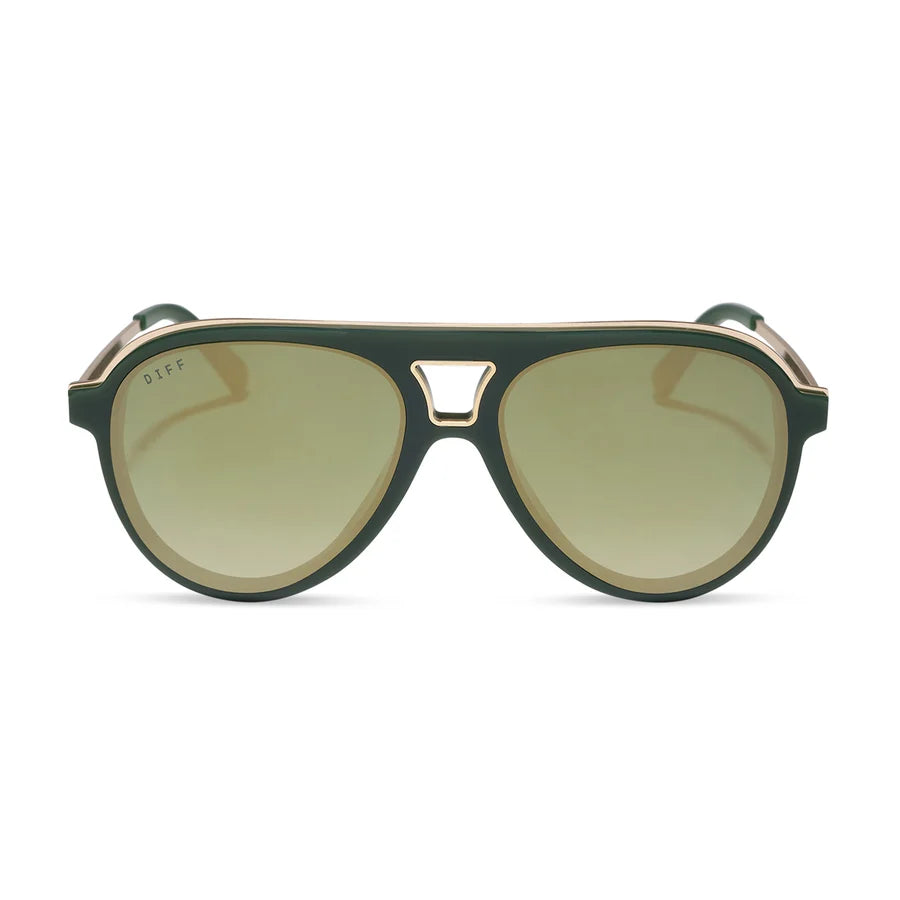 Diff Eyewear Tosca IIi Sunglasses (Fairway Green)
