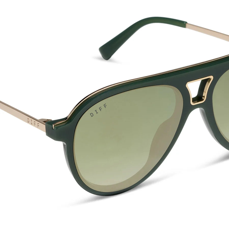 Diff Eyewear Tosca IIi Sunglasses (Fairway Green)