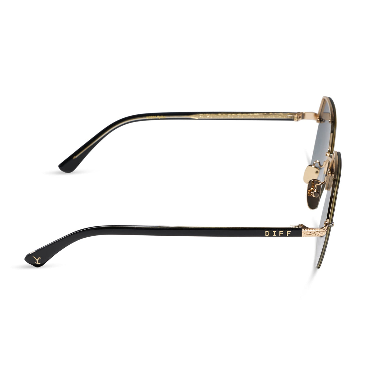 Diff Eyewear Wildflower Sunglasses (Black)
