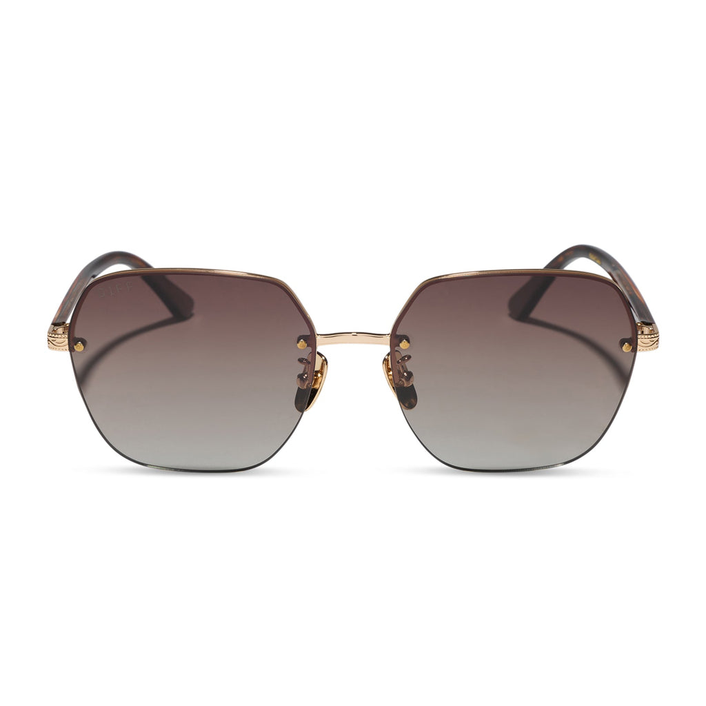 Diff Eyewear Wildflower Sunglasses (Sequoia Tortoise)