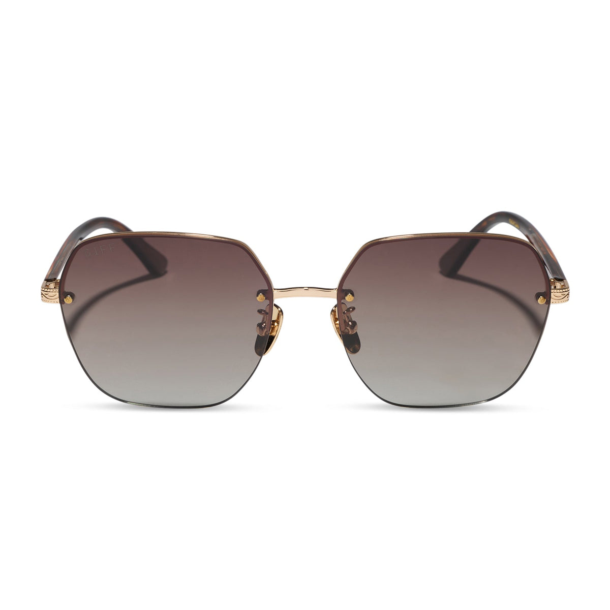 Diff Eyewear Wildflower Sunglasses (Sequoia Tortoise)
