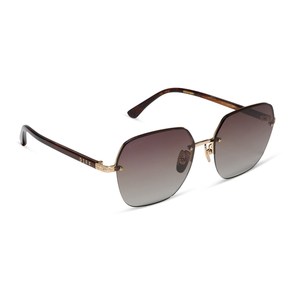 Diff Eyewear Wildflower Sunglasses (Sequoia Tortoise)