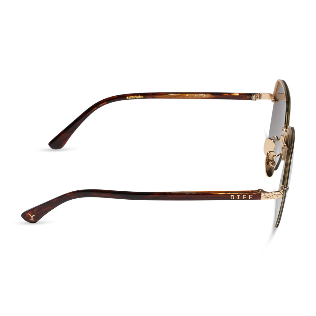 Diff Eyewear Wildflower Sunglasses (Sequoia Tortoise)