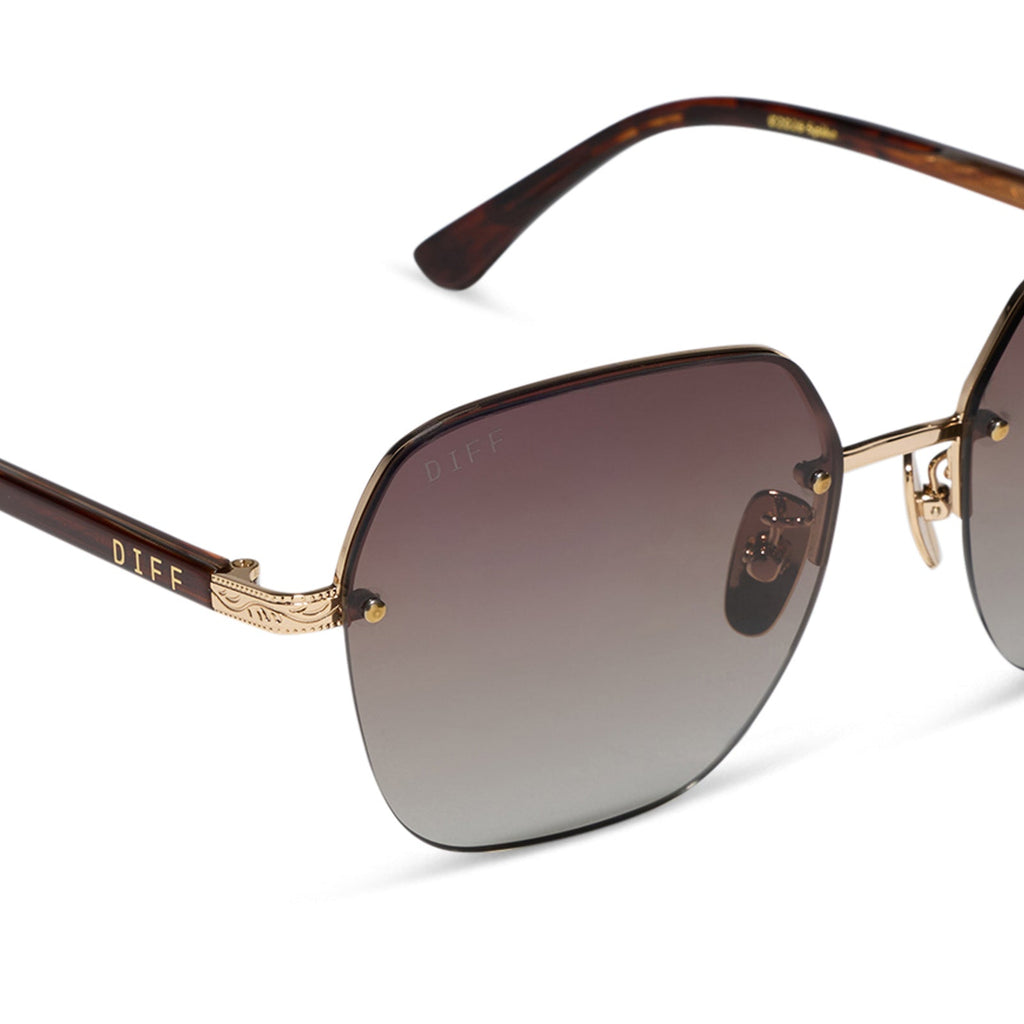 Diff Eyewear Wildflower Sunglasses (Sequoia Tortoise)