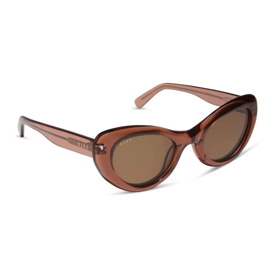Diff Eyewear Zaria Sunglasses (Café Olé)