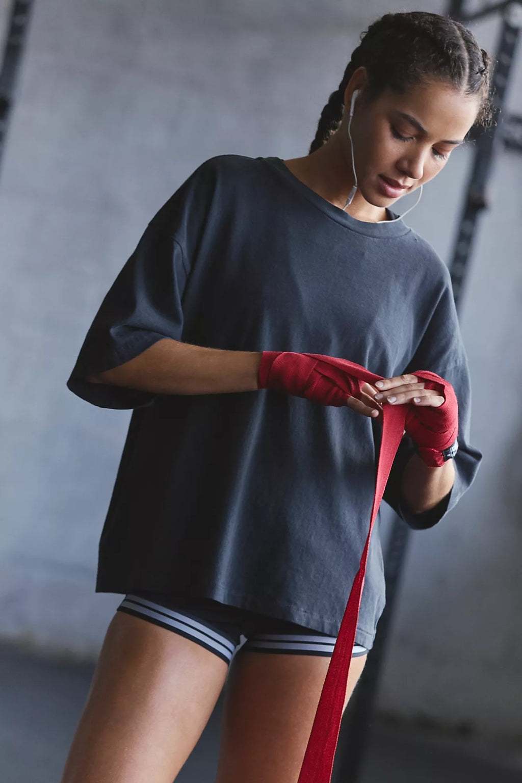 Free People Movement Tackle Tee (Black)