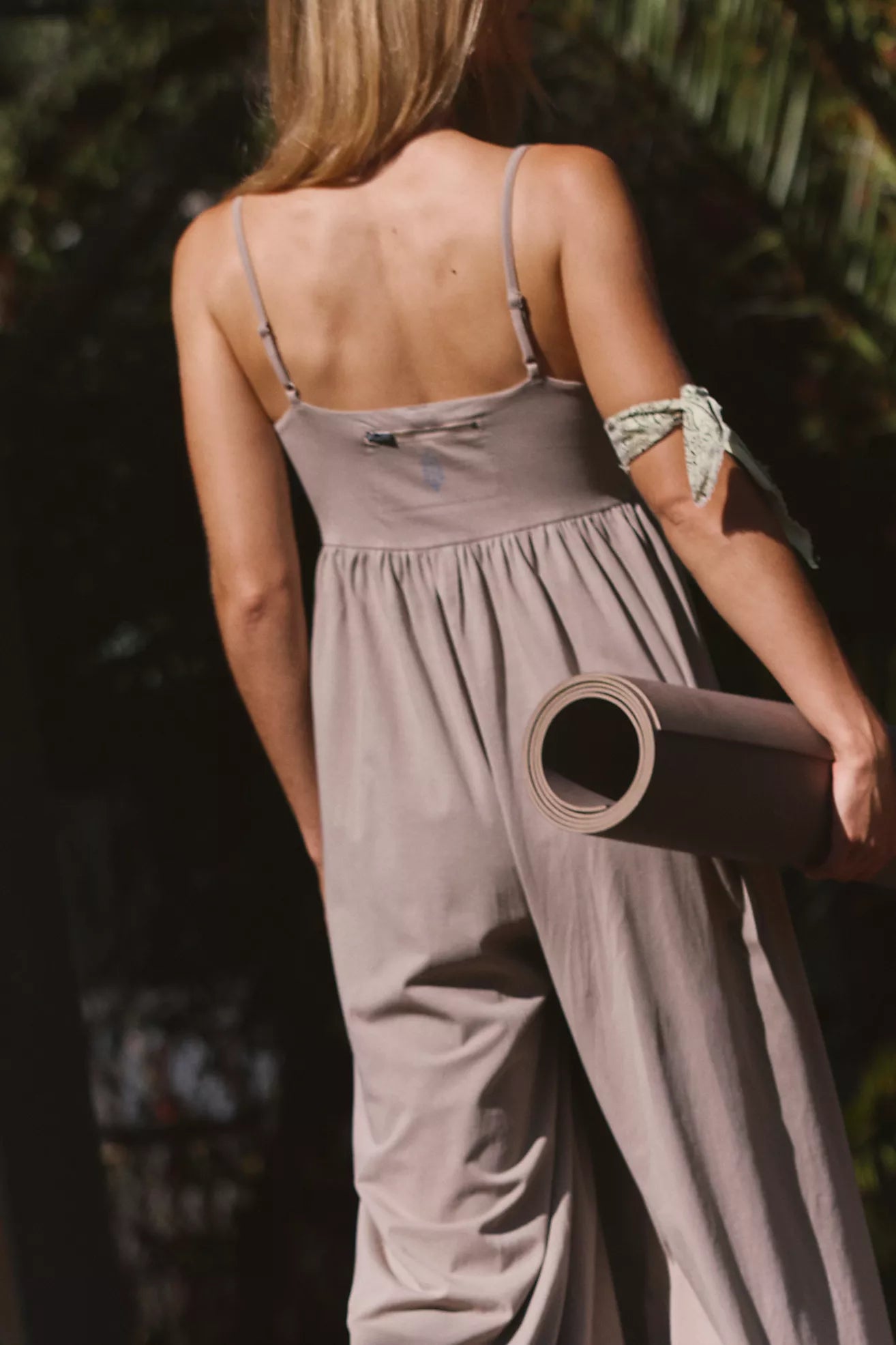 Free People Movement Hot Shot Strappy Onesie (Hickory)
