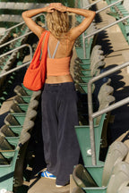 Free People Hot Shot Easy Pants (True Navy)