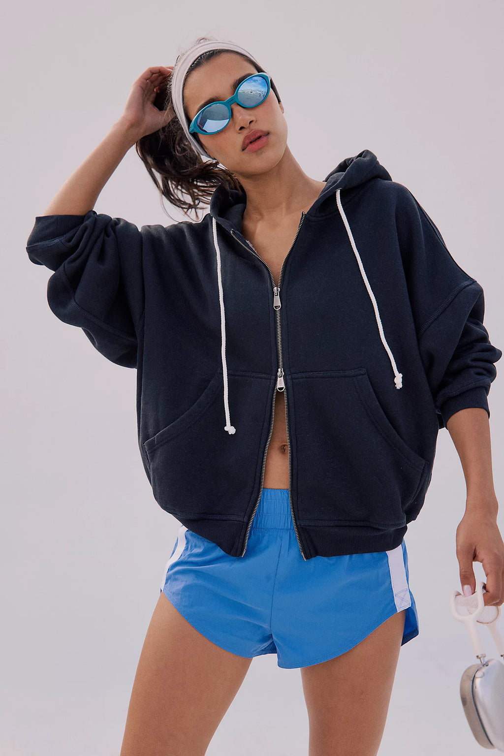 Free People Final Call Zip-Up Hoodie